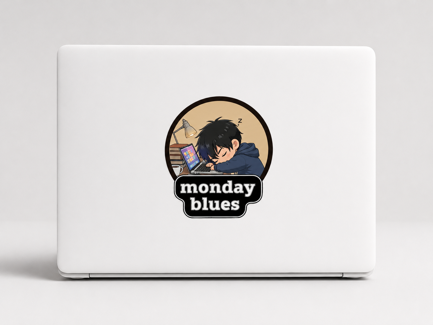 Monday Blues Sticker