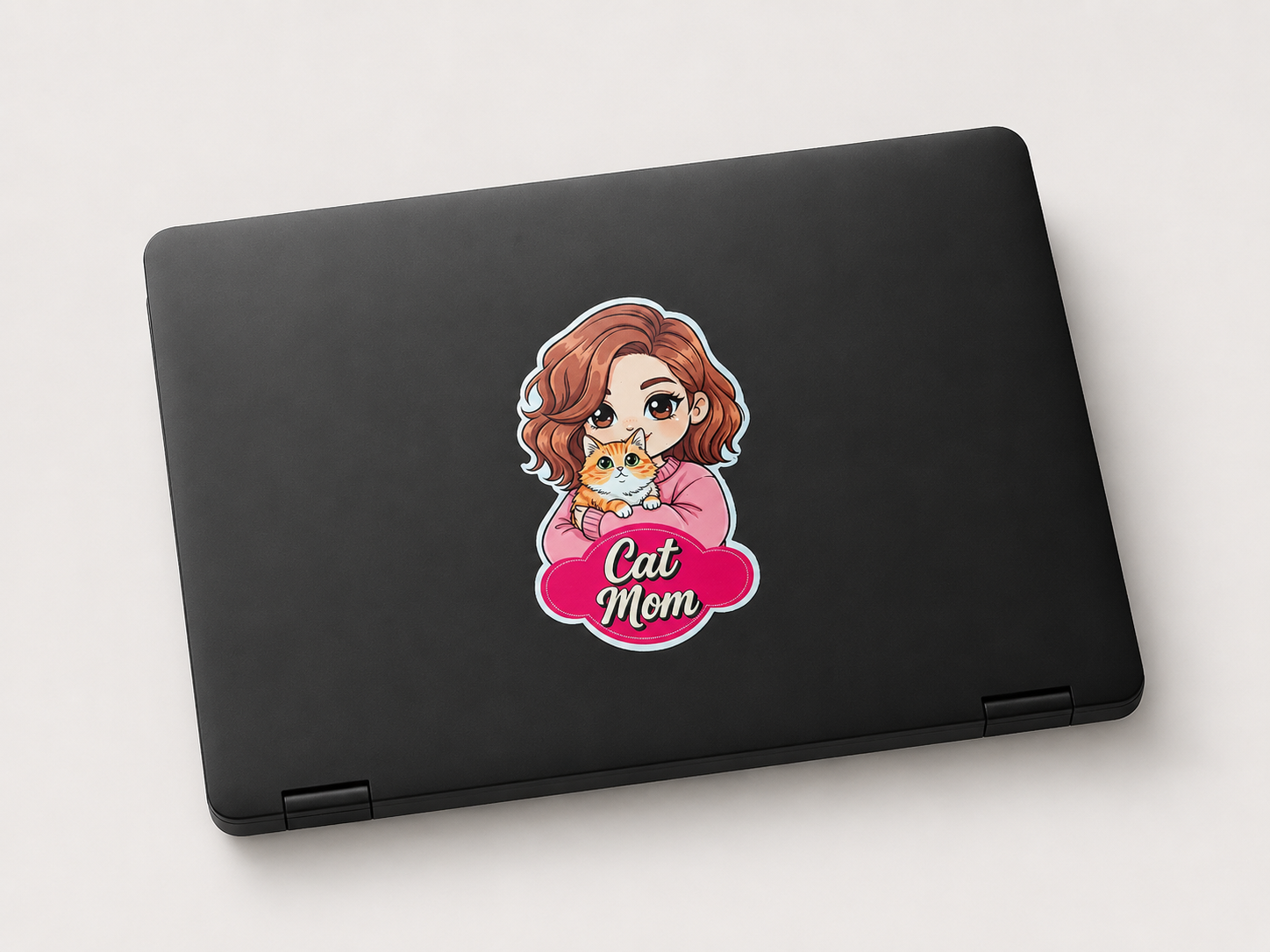 Cat Mom Sticker