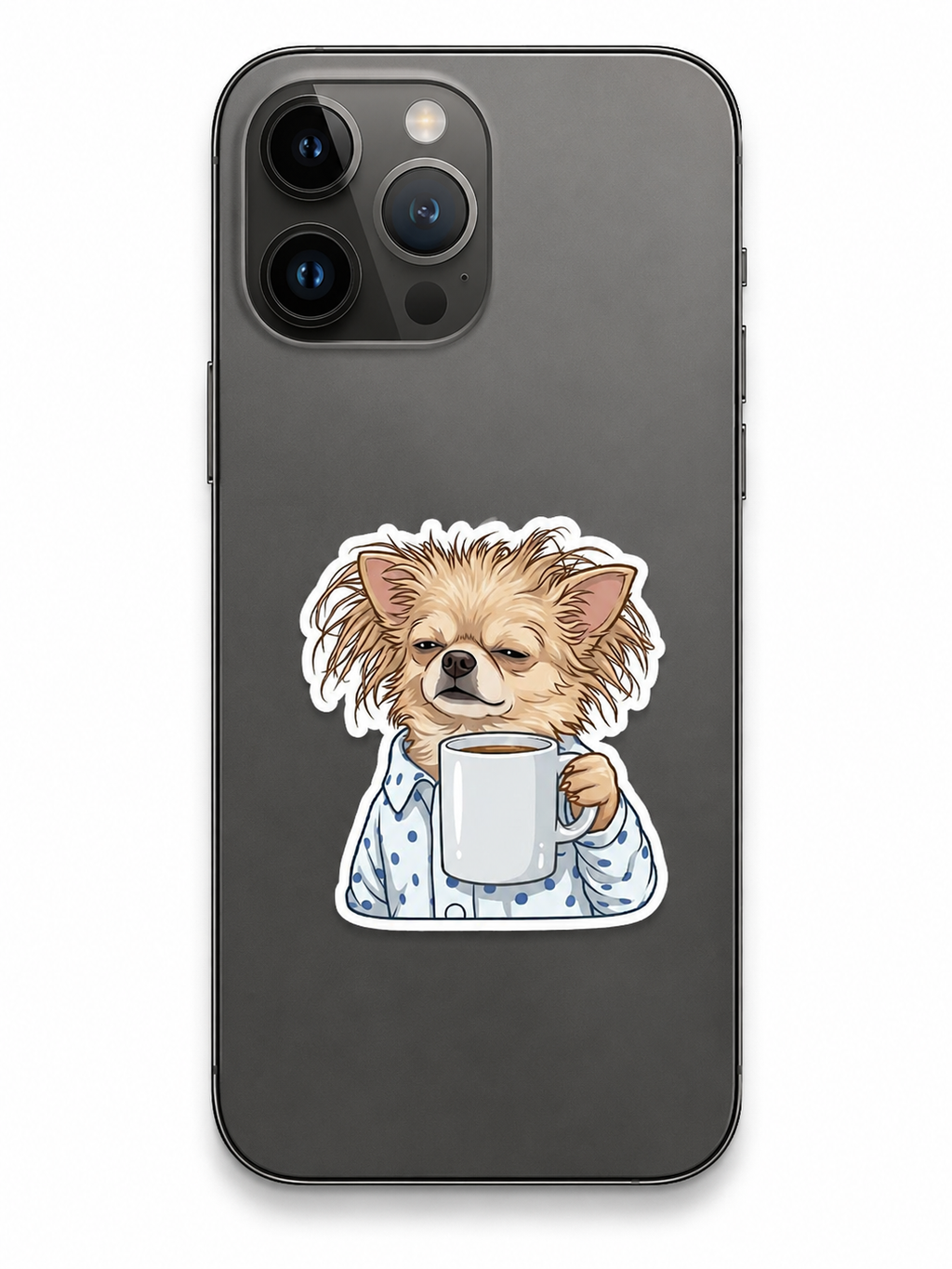 Sleepy Dog Sticker