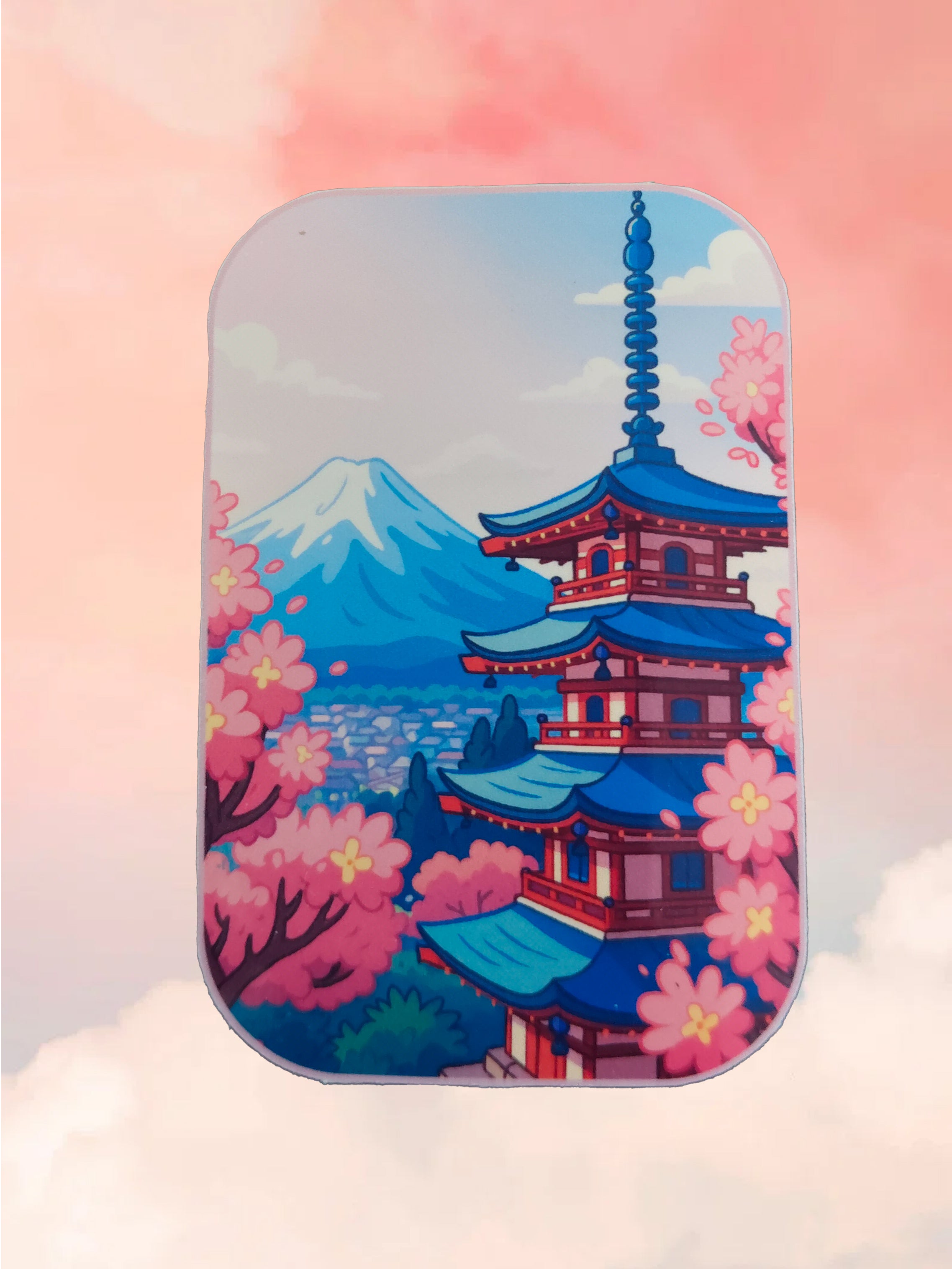 Japan Cherry Blossom Sticker
