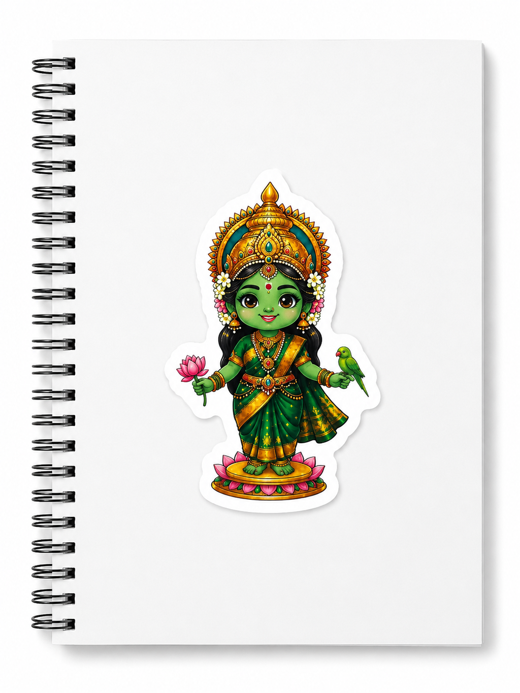 Goddess Meenakshi Sticker