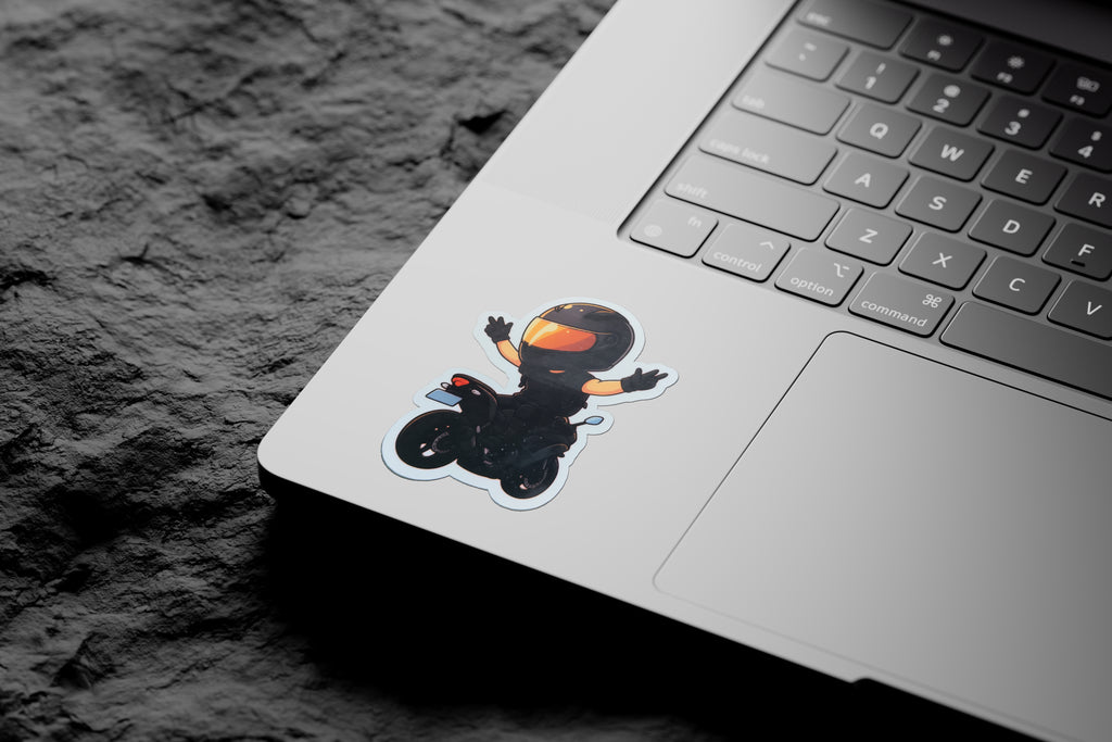 Biker Sticker