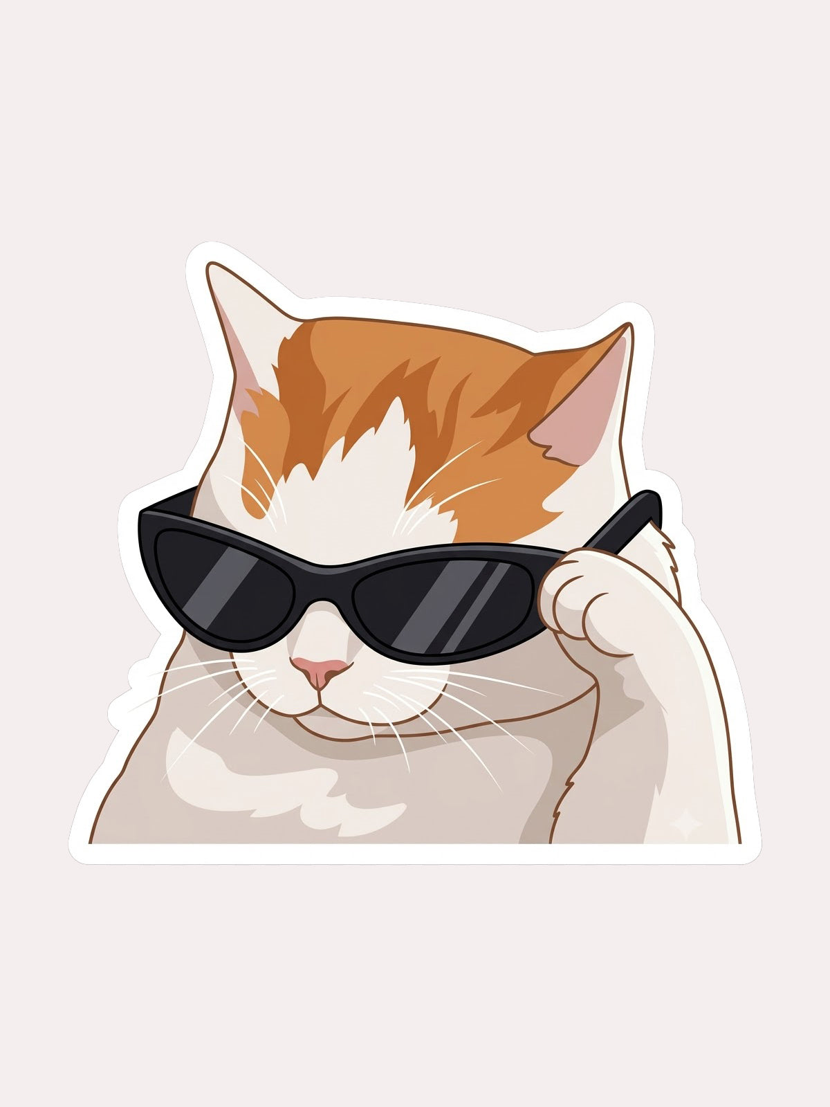 Cool Meme Cat Sicker