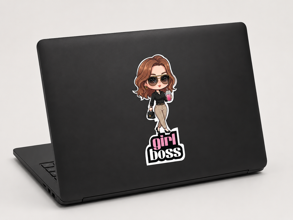 Girl Boss Sticker