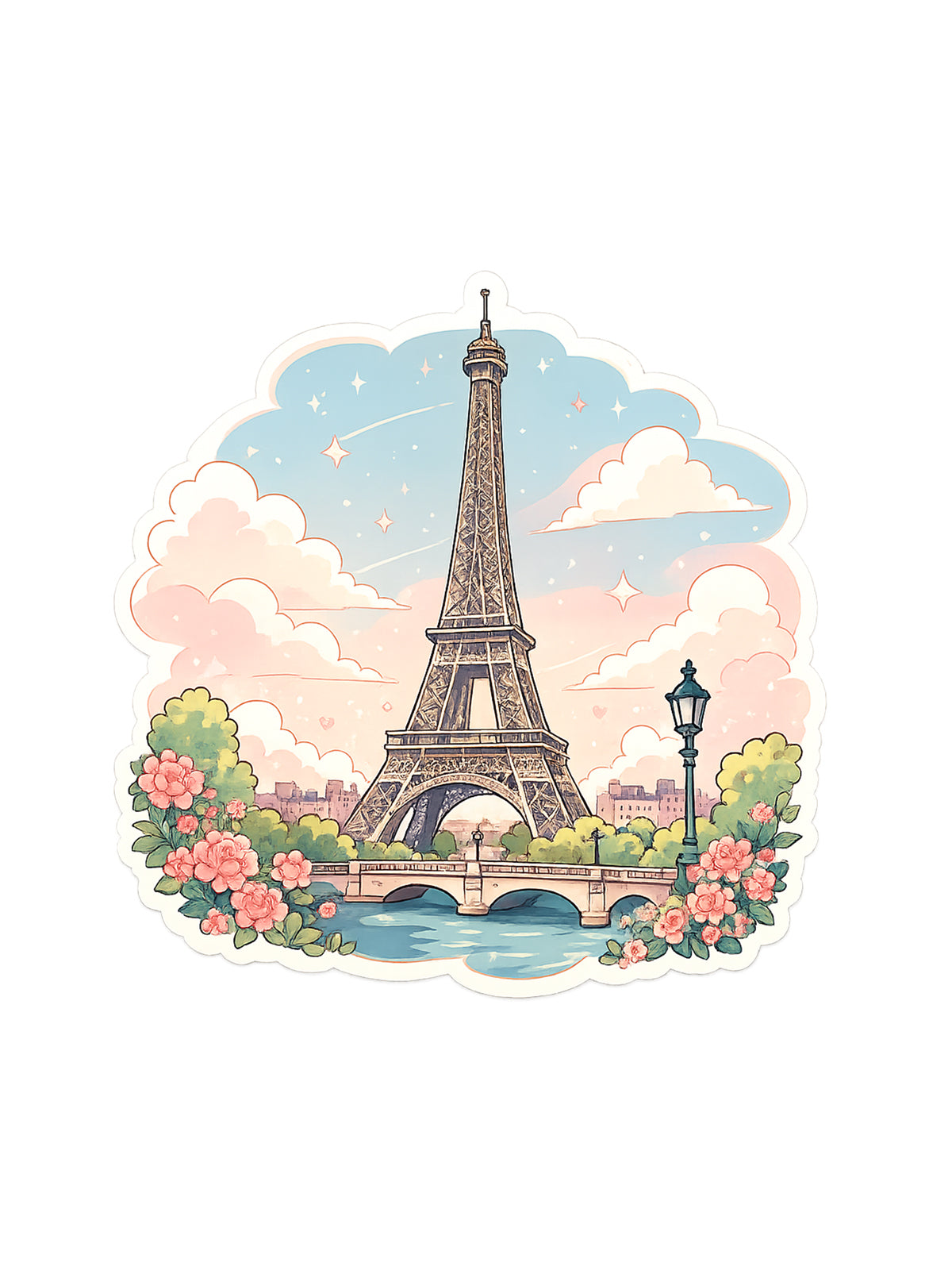 Eiffel Tower Sticker