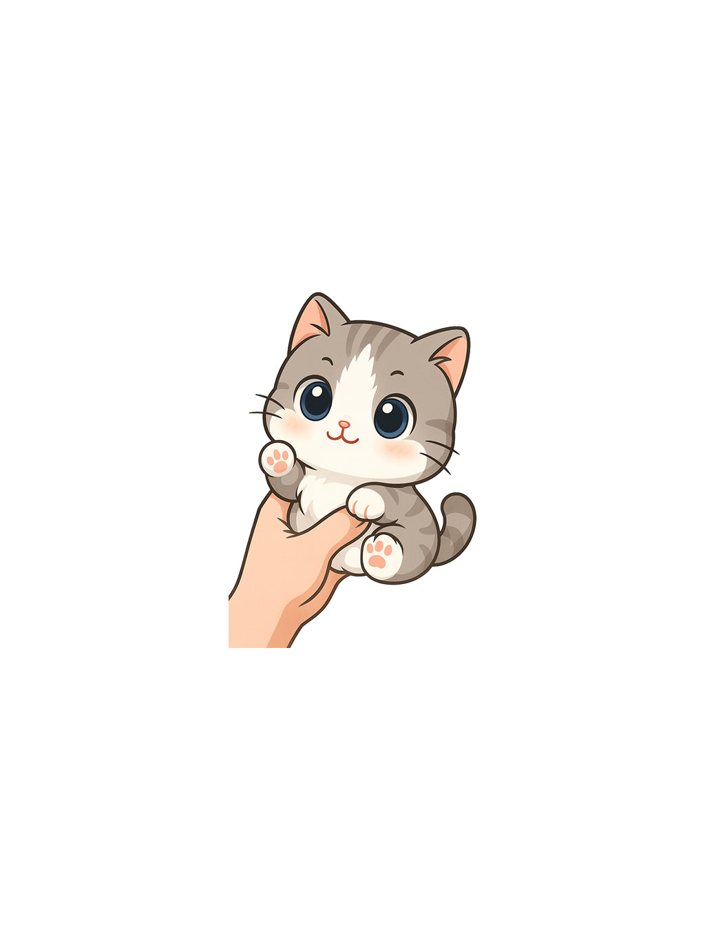 Adorable Cat Sticker