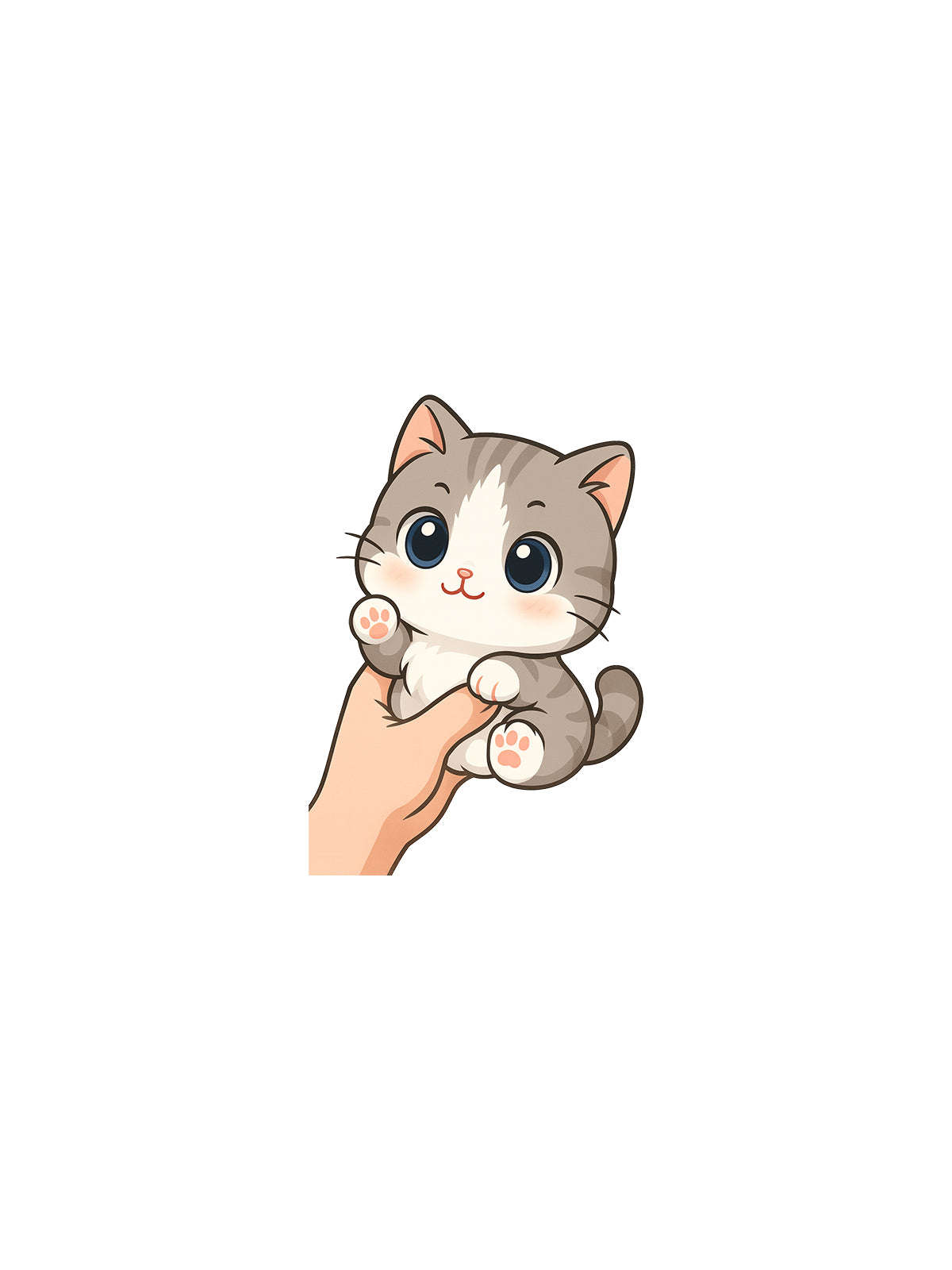 Adorable Cat Sticker
