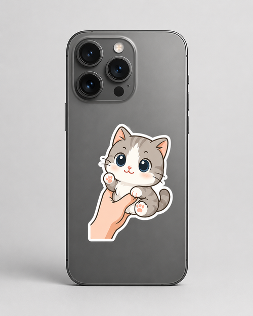 Adorable Cat Sticker