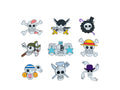 One Piece Jolly Roger Stickers - 9 Pcs