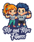 Couple Fitness Goals Sticker