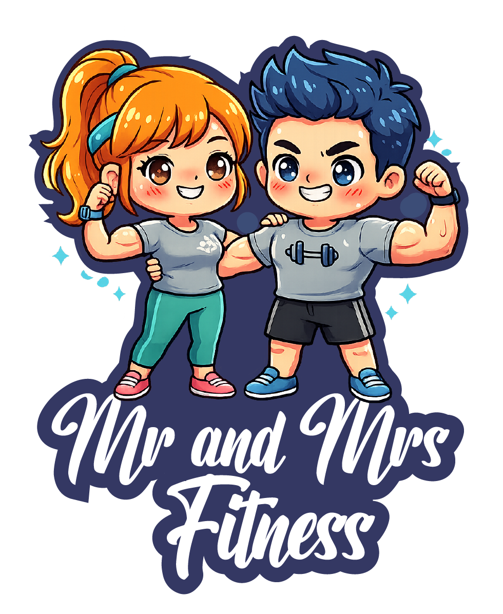 Couple Fitness Goals Sticker