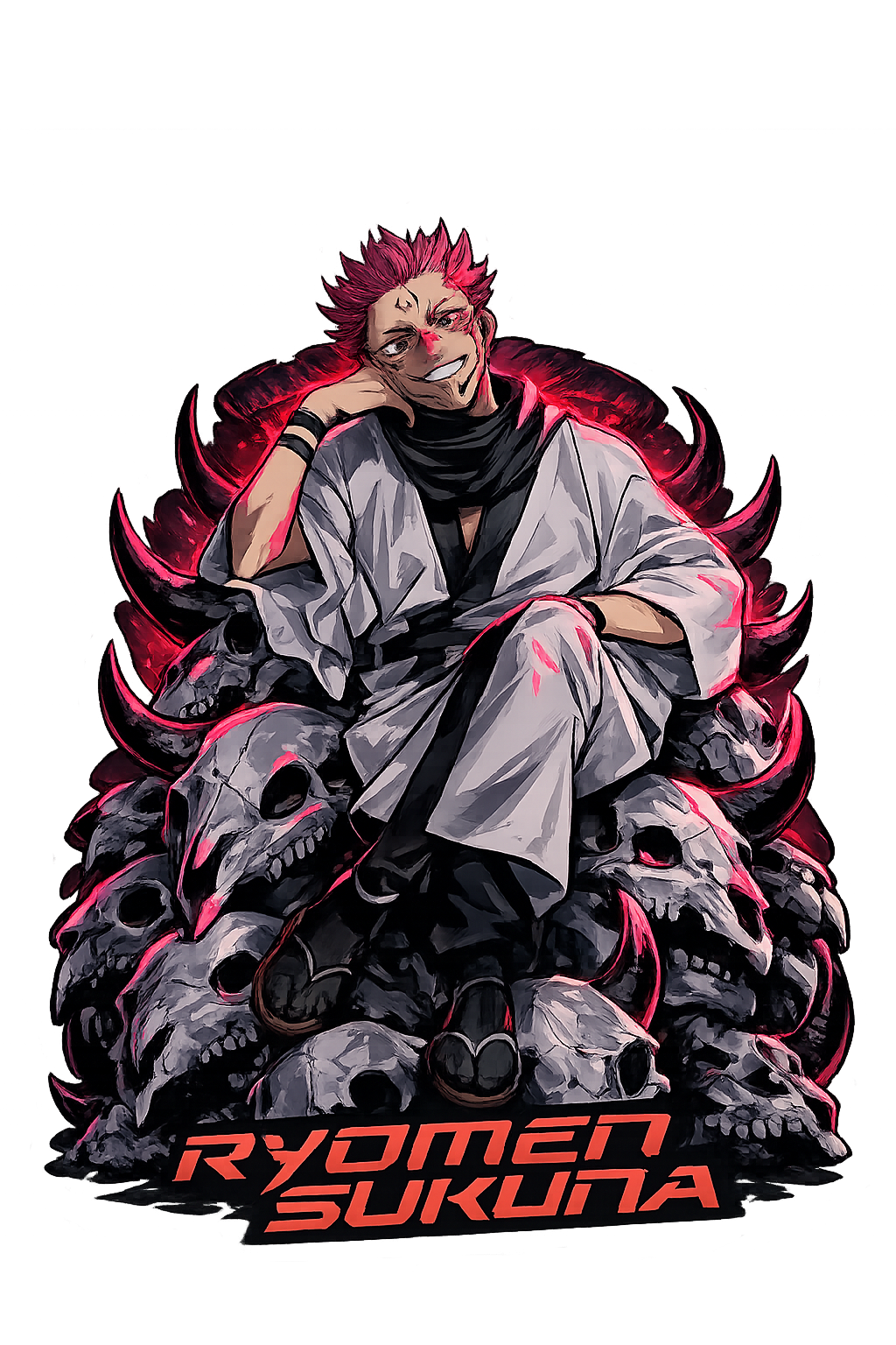 Ryomen Sukuna Sticker