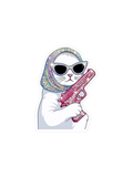 Sassy Cat Sticker