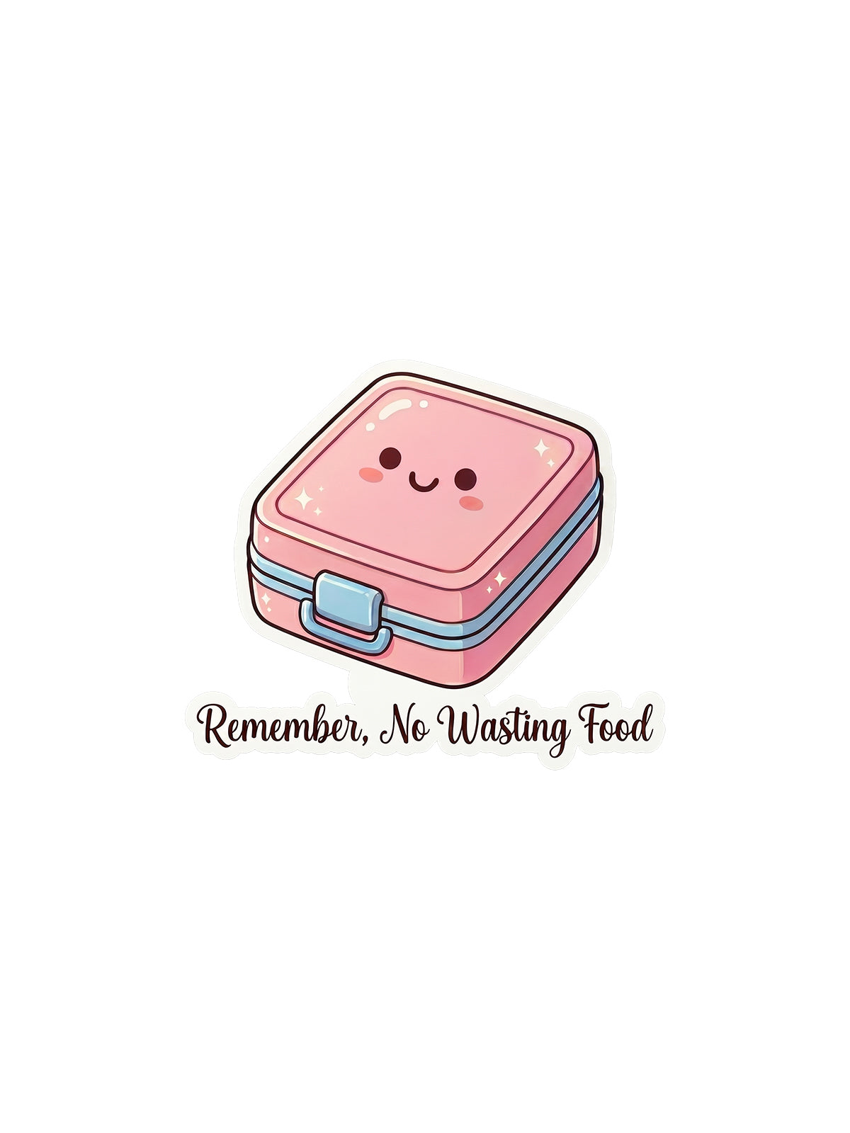 Kawaii Lunchbox Sticker